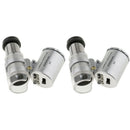 2 Pack 60X Portable Magnifier Miscroscope Jewelry Eye Loupe Magnifying Glass