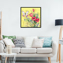 5D DIY Diamond Painting Flower Butterfly Full Round Embroidery Kit (LG123) A