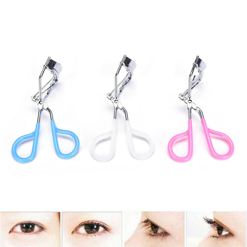 Pro Handle Eye Curling Eyelash Eye Lash Curler Clip Beauty Makeup T Nw