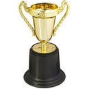 Plastic Tulip Shape Trophy Cup Prize Award Competition Sport Winner Decor Gift