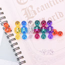 14pcs strong neodymium noticeboard skittle men pin magnets fridge whiteboard M&O