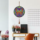 DIY Diamond Painting Special Shape Butterfly Mural Pink Tassels Home Decor