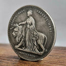 Queen Victoria And Lion Pattern Commemorative Coin Craft Collection A8C2