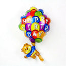 Bear Parachute Modeling Aluminum Balloons Children's Party Decorating BalloonsM&