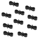 10x Plastic Side Release Buckle Clips for Backpack Bag Straps Webbing 25mm