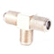2PCS TV Aerial Cable Connector Male Coax Plug To Female Socket For TV M&~
