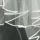 Elegant White Elegant Beauty Two Layers Short Net Tulle Bride  For Wedd 3C