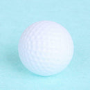 6pcs Golf Practice Balls Plastic Hollow Out Sports White Round Golf Balls