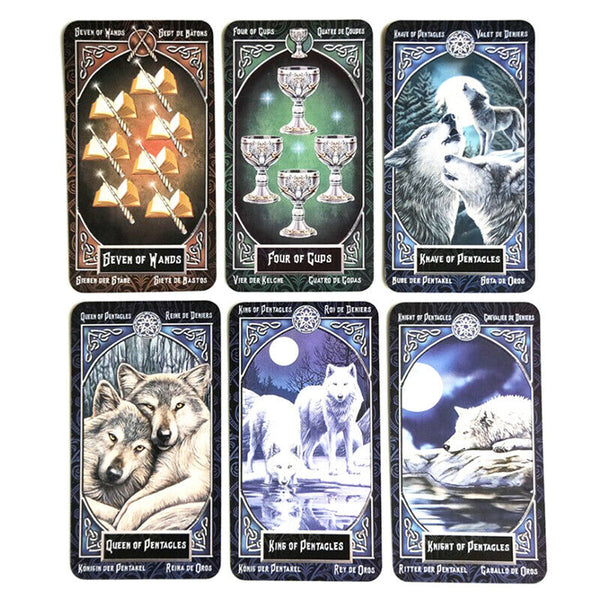 Tarot Familiars Cards Lisa Parker Board Game Deck Spanish Divination Game Ca Ew