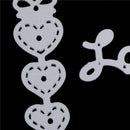 3pcs Love Heart Metal Cutting Dies Stencils For Scrapbooking DIY Cards Decor TO