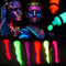 Dark Glowing Body Paint Body&Face Illuminated Backlit Neon Color Fluorescen H6K3