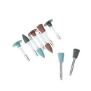 9pcs/set dental lab silicone polisher diamond burs cups teeth polishing kits JR