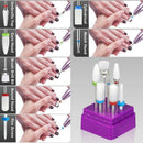 7Pcs Ceramic Nail Drill Bits Set 3/32 Inch Diamond Carbide Nail Drill Bit f