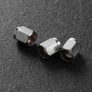 10pcs Chrome Copper Car Motorcycle Wheel Tire Valve Stem Caps Dust Covers hv2n