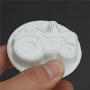 4PCS Missile Vehicle,Tank, Armored Car Sample Cookie Cutter Fondant Cake Mold LJ