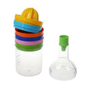 Bottle Kitchen Gadget Juicer Grinder Shredder Funnel 8PCS Tool Set L2S7