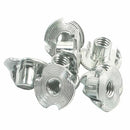 10 pieces metal wood inlay socket nut nut groove for furniture M4 x 11mm x  L7D8