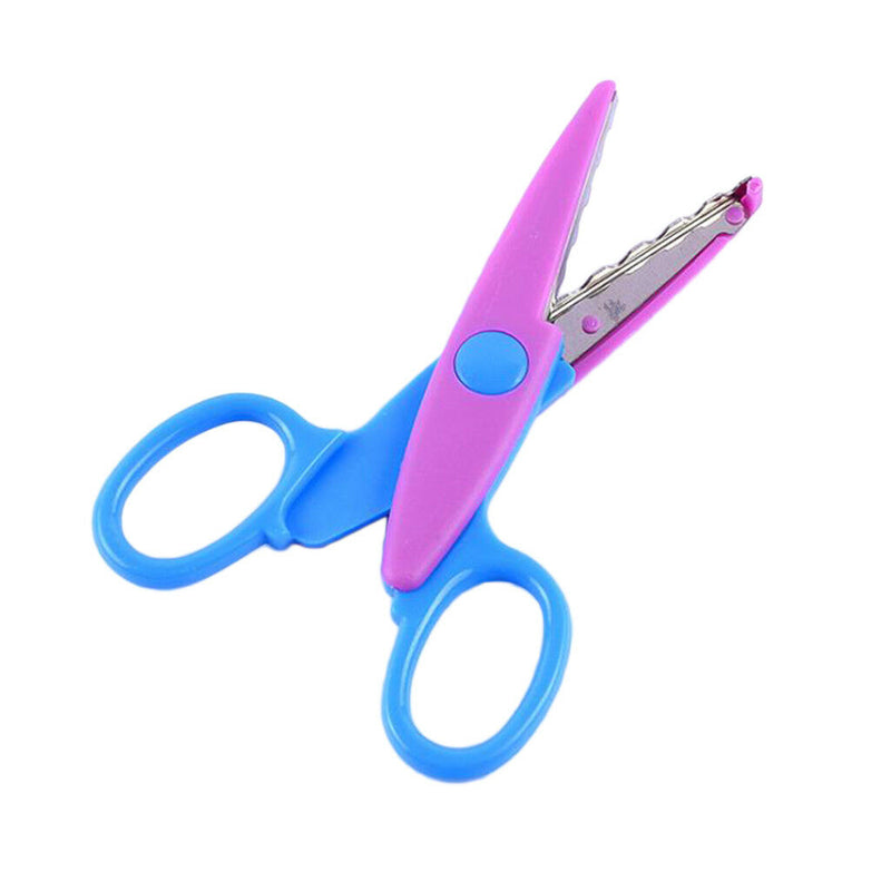 Students Art Projects Tool Album Scrapbooking Safe DIY Craft Scissors