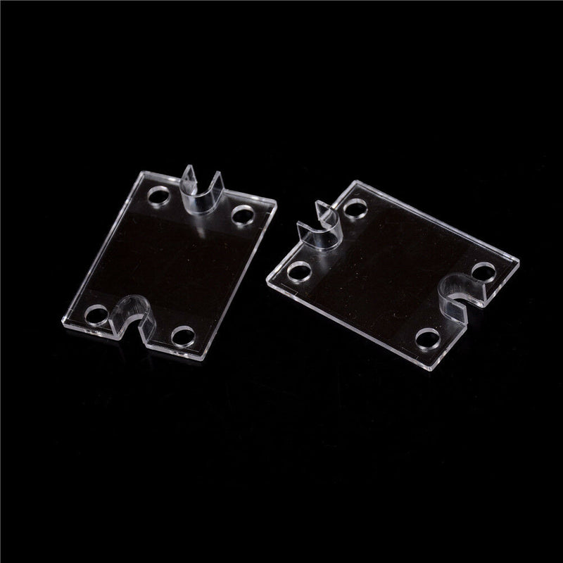 2PCS Single Phase Solid State Relay SSR Safety Cover Clear Plastic CoversB Ew