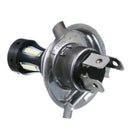 Universal H4 LED Bulb White Hi/Lo Beam Motorcycle Headlight 6500K DC9V-32V X 1