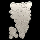Love Heart Metal Cutting Dies For DIY Scrapbooking Card Paper Album BX