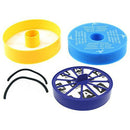 Washable Pre Motor Filter & Post Motor Allergy HEPA Filter with Seal Kit Fo