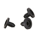 50pcs 6mm Plastic Push Type Rivet Bumper Pin Clips