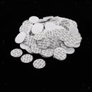 200x 25mm Makeup Jar Bottles Foam Cap Liners Sealed Protection