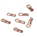 8 AWG Heavy Duty Copper Battery Cable Lug + Heat Shrink Tube Assortment Kit