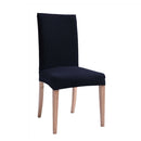 Removable Stretch Slipcovers Dining Stretch Spandex Chair Seat Cover - Black