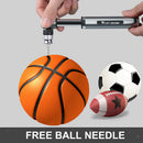 Bike Tyre Air Pump Portable Small  Pump Basketball Soccer Inflator