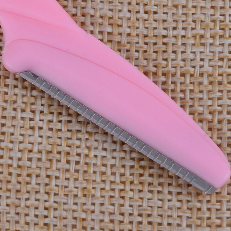 10Pcs Facial Eyebrow Razor Trimmer Shaper Shaver Blade Face Hair Remover Tool