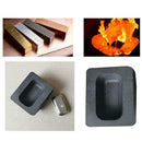 Black Crucible Graphite Ingot Melting Metal Bar Mold Casting Refining T