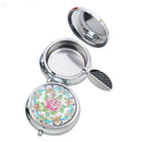 Mini Pocket Portable Round Cigarette Ashtray Keychain Gifts Stainless Steel Hot