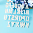 Alphabet diy cutting dies stencil scrapbook album paper card embossing craft.TOP