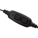 1.5m Earpiece Mic Dual PTT Earphone Headset For  BF UV-82 82L UV-89