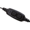 1.5m Earpiece Mic Dual PTT Earphone Headset For  BF UV-82 82L UV-89