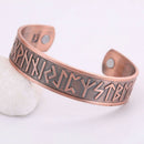 2pcs Viking Runes Wide Elastic Cuff Bangle Bracelet Wristband Jewelry