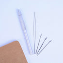 Hair Extension Hook Pulling Tool Kit Needle Threader Micro Ring Beads LoophookM&