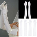2 Set Womens Evening Finger Gloves Party 1920s Opera Long Gloves Sunscreen