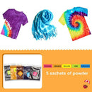 Tie Dye Kit Non-toxic Fabric Clothing Graffiti Pigment DIY Craft Tools Party