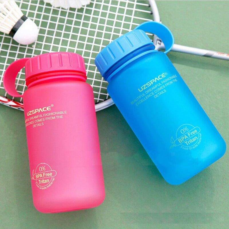 Sports Water Bottle Travel Bicycle Bottle Workout Yoga BPA Free Gray 500ML Multi