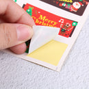 100Pcs Merry Christmas Paper Sealing Stickers Diy Gifts Labels Candy Bag T ME