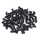 M3x10mm Female Thread Nylon Hex Standoff Spacer Pillar Black 100pcs M2B7