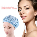 Dustproof Shampoo Bath Hat Elastic Shower Cap Hair Cover for Women Supplies