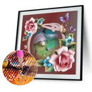 5D Diamond Dolphin Painting DIY Embroidery Cross Stitch Kit Home Gift Decor