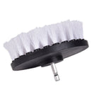 5Inch White Electric Drill Brush Attachment Cleaning Carpet Leather Ppholst- OZ