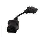 17 Pin to 16 Pin Cable OBDII OBD2 Cable Diagnostic Adapter Connector For Mazda