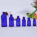 50ML Blue Glass Bottles Eye Dropper For Essential Oil Aromatherapy 1PC Pr k S6E3