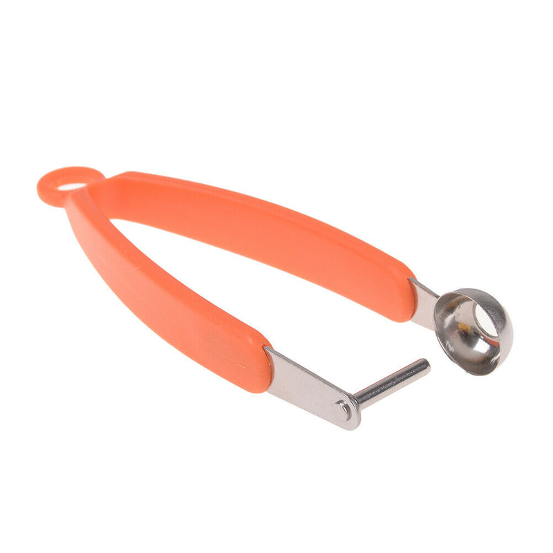 1 x Cherry olive pitter stoner pits seed fruit remover core squeeze stone toM&